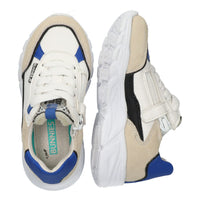 Steven Spring 225352-403 Lage Sneakers Jongens Blauw