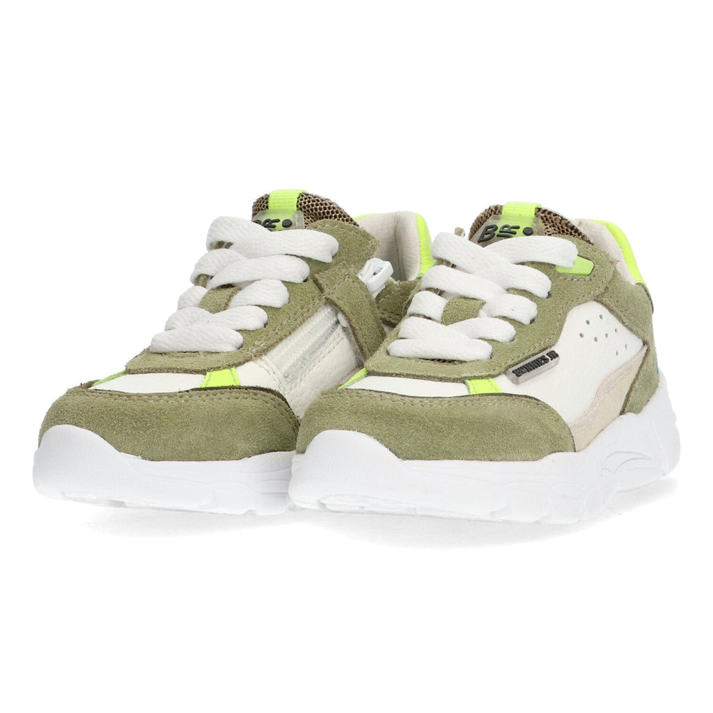 Steven Spring Lage Sneakers Jongens Groen