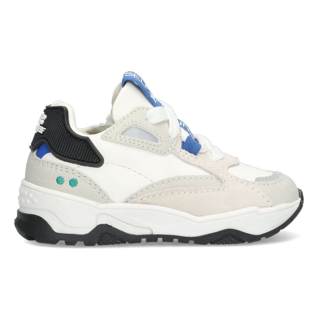 Cody Chunky Lage Sneakers Jongens Wit