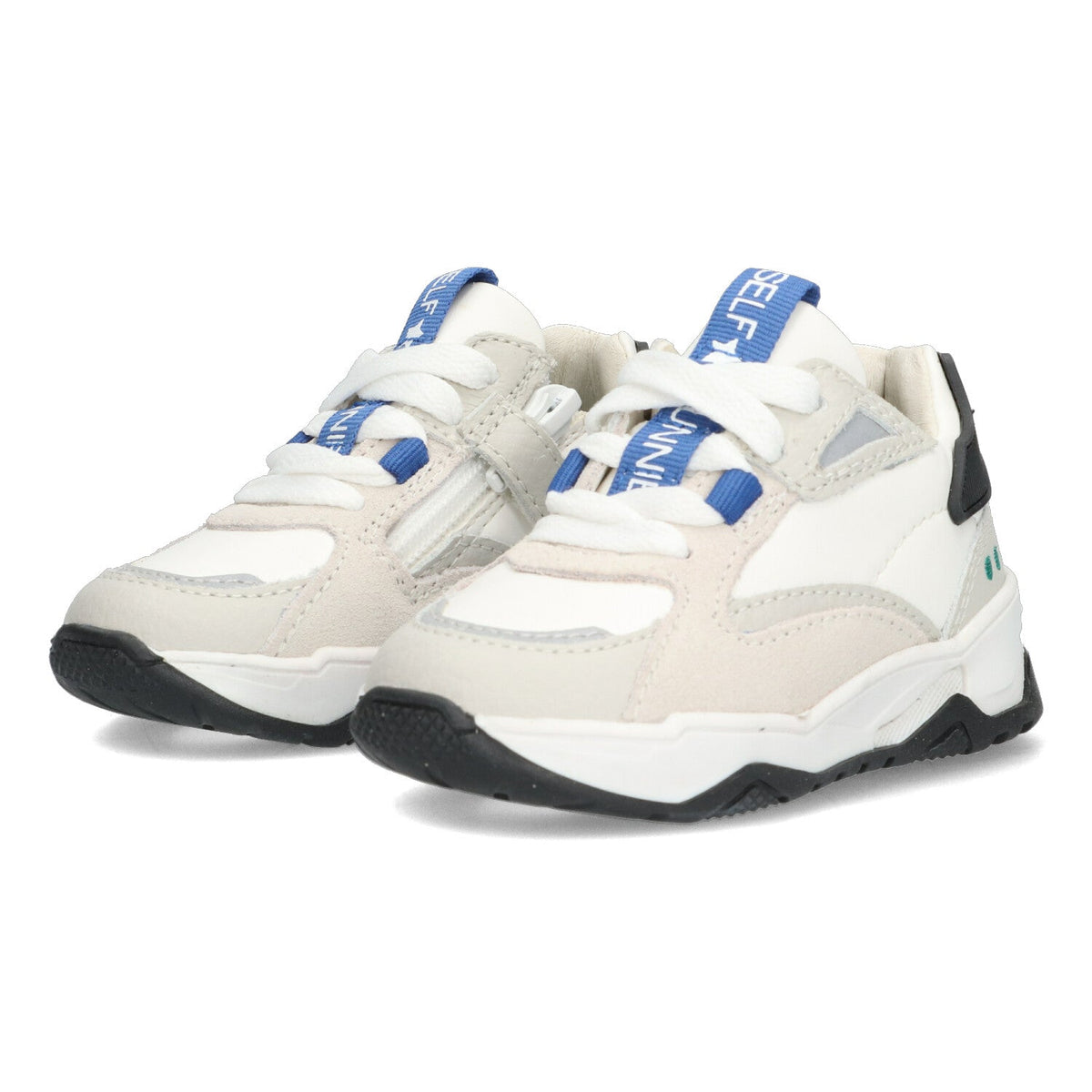 Cody Chunky Lage Sneakers Jongens Wit