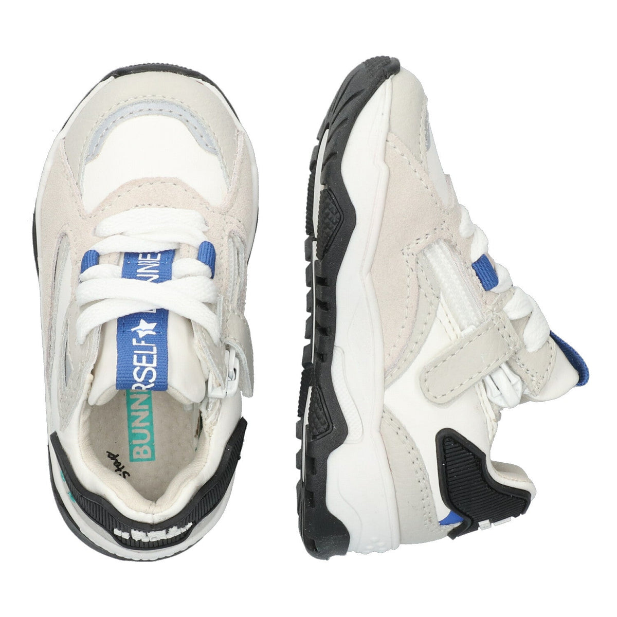 Cody Chunky Lage Sneakers Jongens Wit