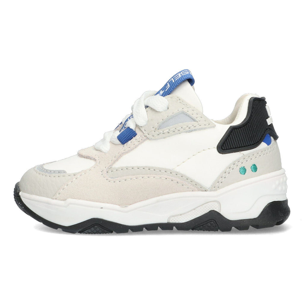 Cody Chunky Lage Sneakers Jongens Wit