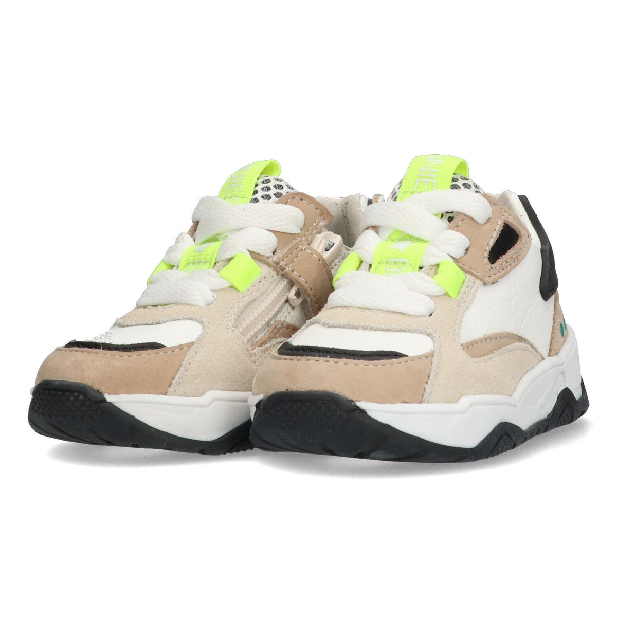 Cody Chunky Lage Sneakers Jongens Beige