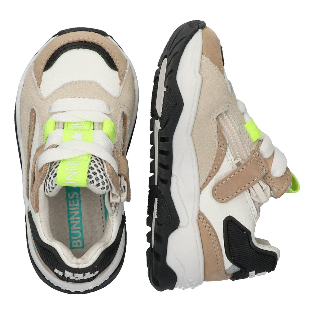 Cody Chunky Lage Sneakers Jongens Beige