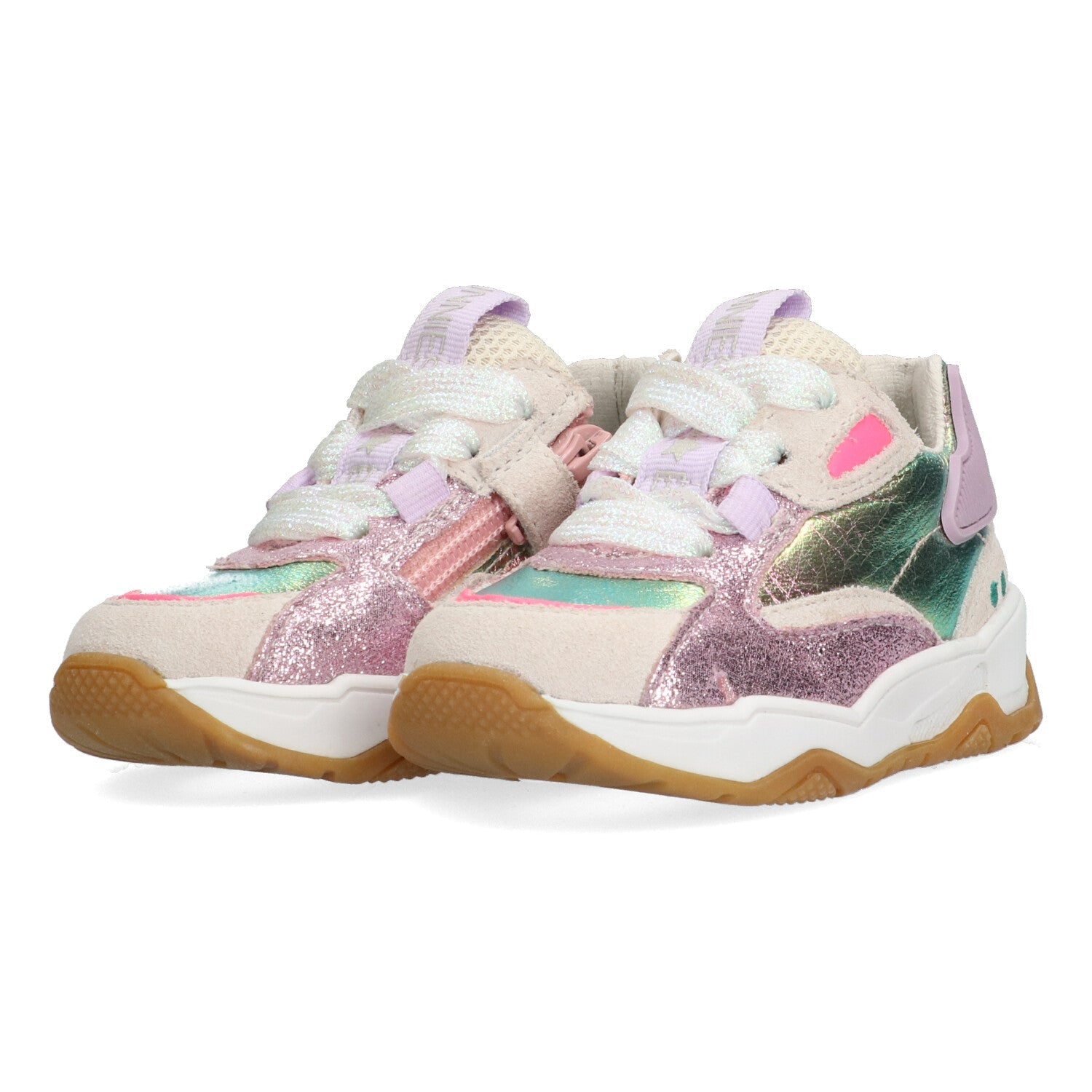 Cody Chunky Lage Sneakers Meisjes Multicolor