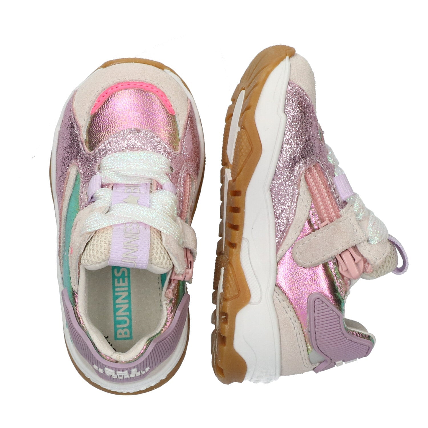 Cody Chunky Lage Sneakers Meisjes Multicolor
