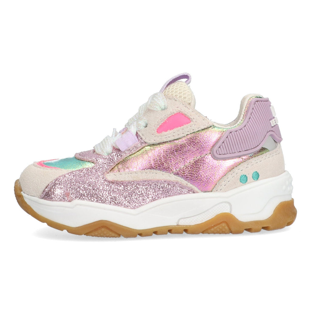 Cody Chunky Lage Sneakers Meisjes Multicolor
