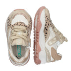Cody Chunky Lage Sneakers Meisjes Champagne Print