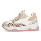 Cody Chunky Lage Sneakers Meisjes Champagne Print