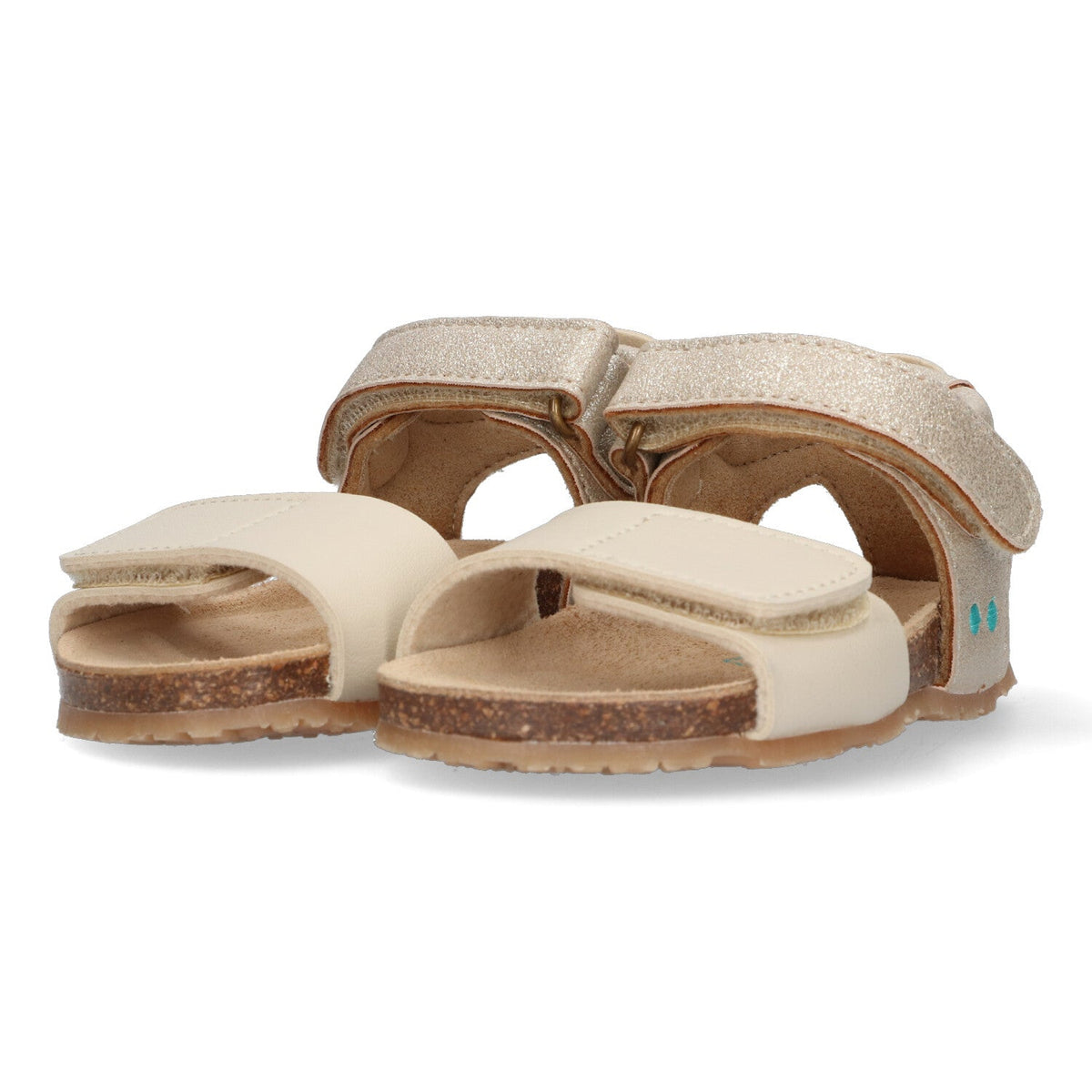 Britt Beach Platte Sandalen Meisjes Goud
