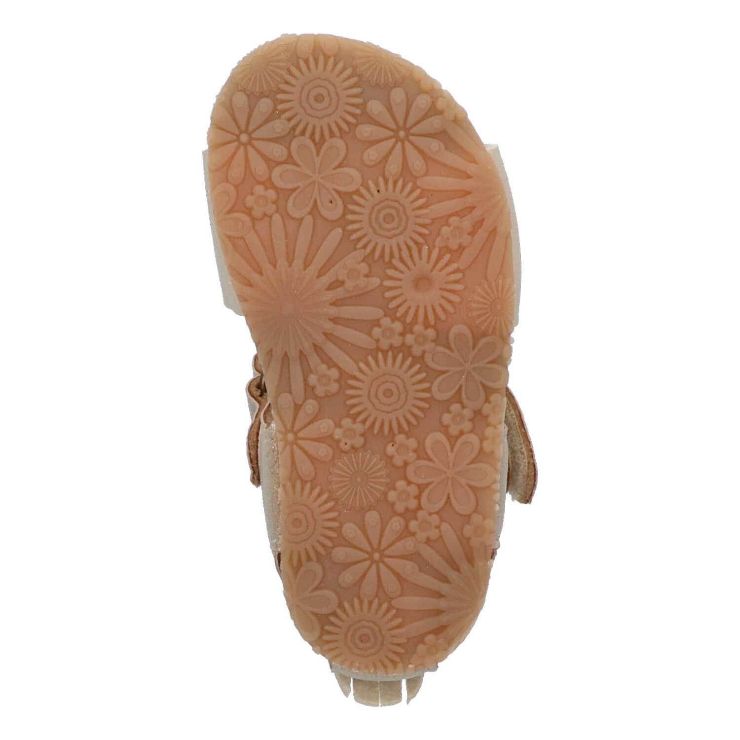 Britt Beach Platte Sandalen Meisjes Goud