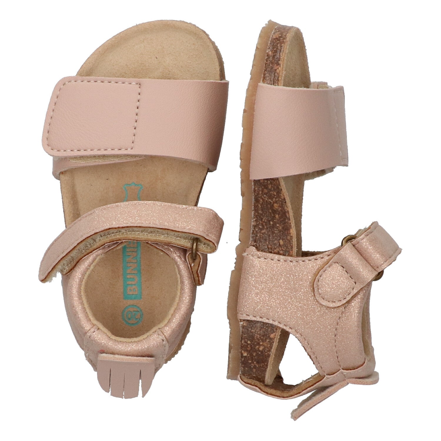 Britt Beach Platte Sandalen Meisjes Roze