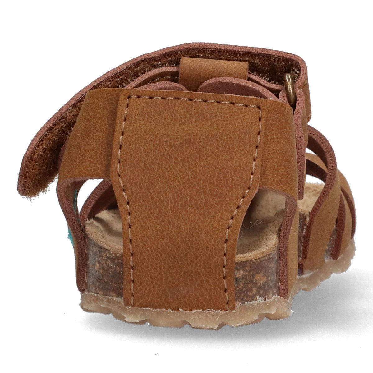 Bor Beach Platte Sandalen Jongens Cognac