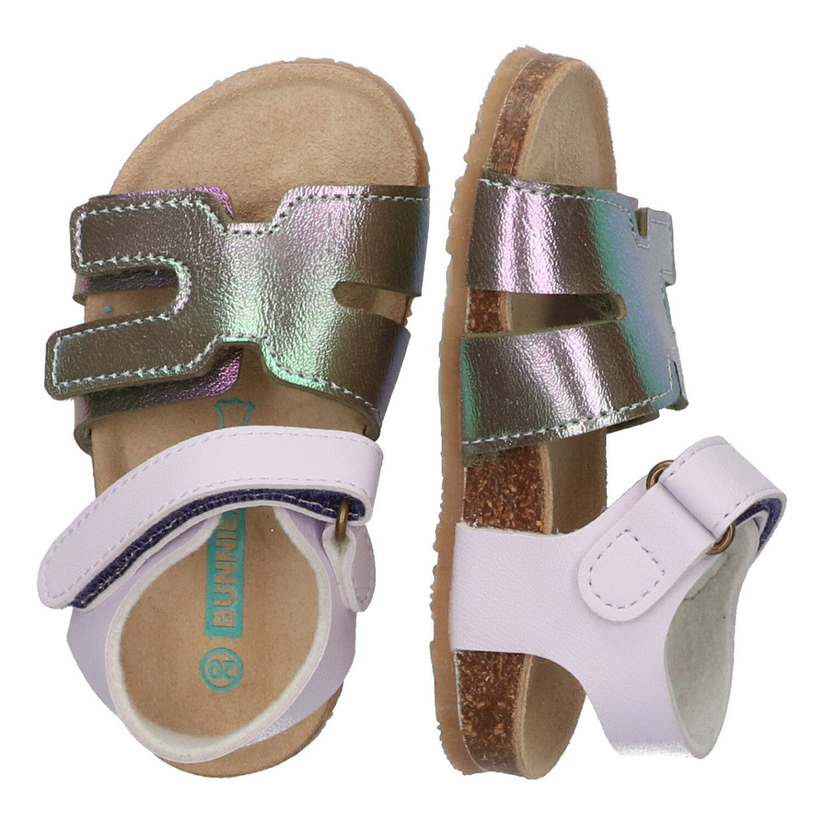 Brooke Beach Platte Sandalen Meisjes Paars