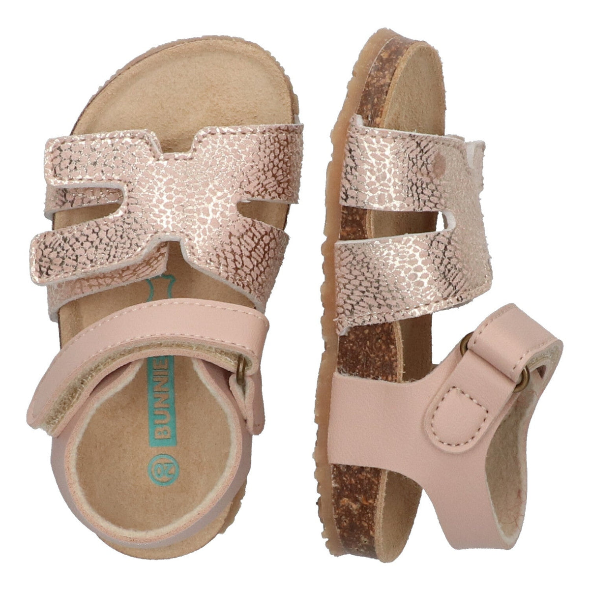 Brooke Beach Platte Sandalen Meisjes Roze