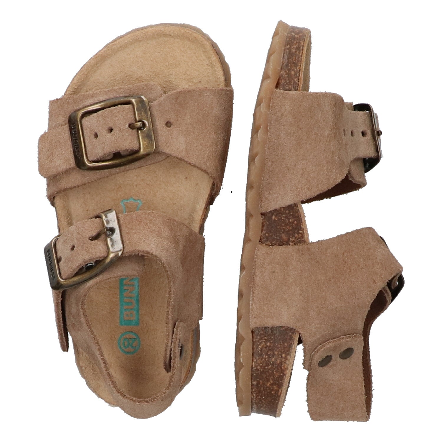 Bonny Beach Platte Sandalen Jongens Taupe