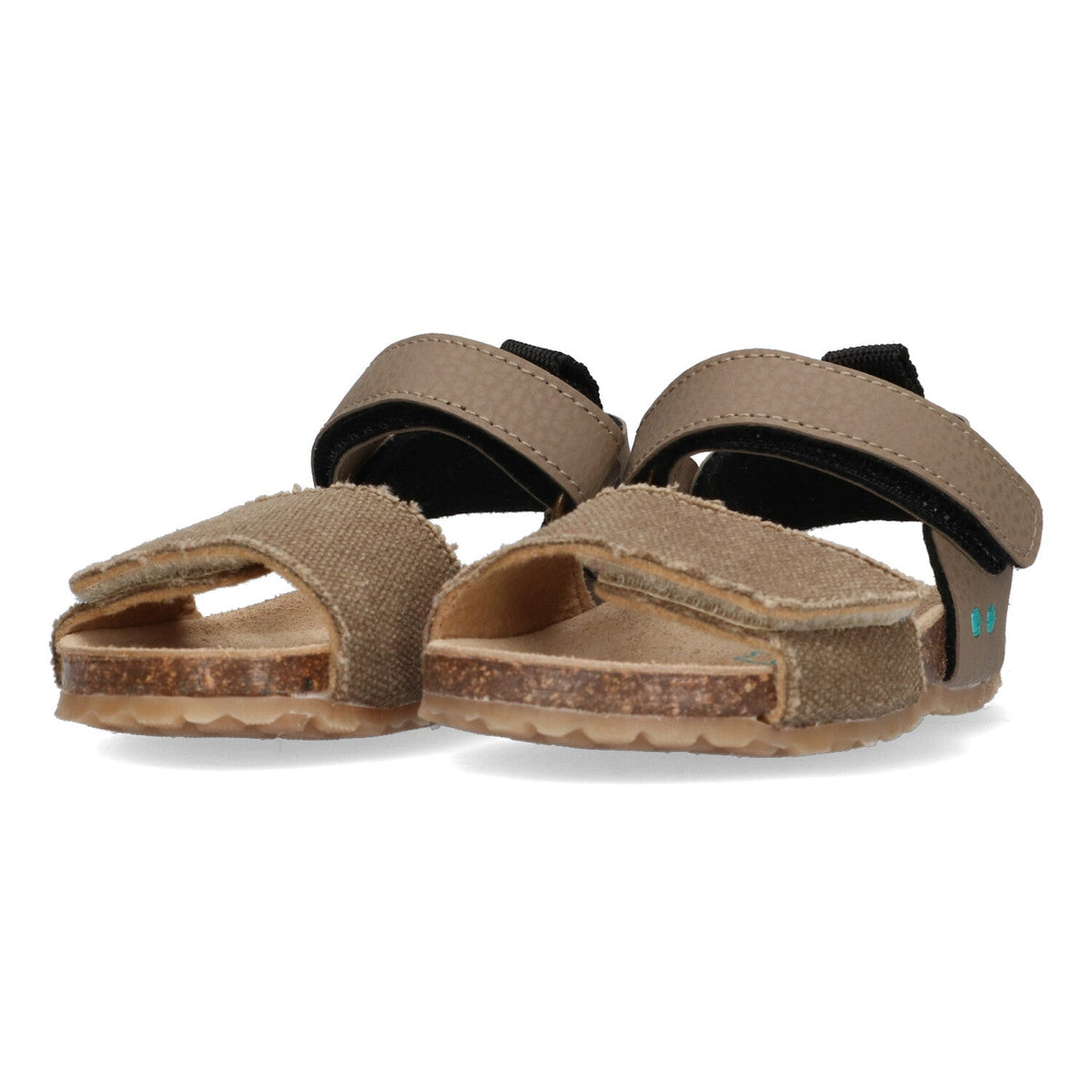 Bodijn Beach Platte Sandalen Jongens Taupe