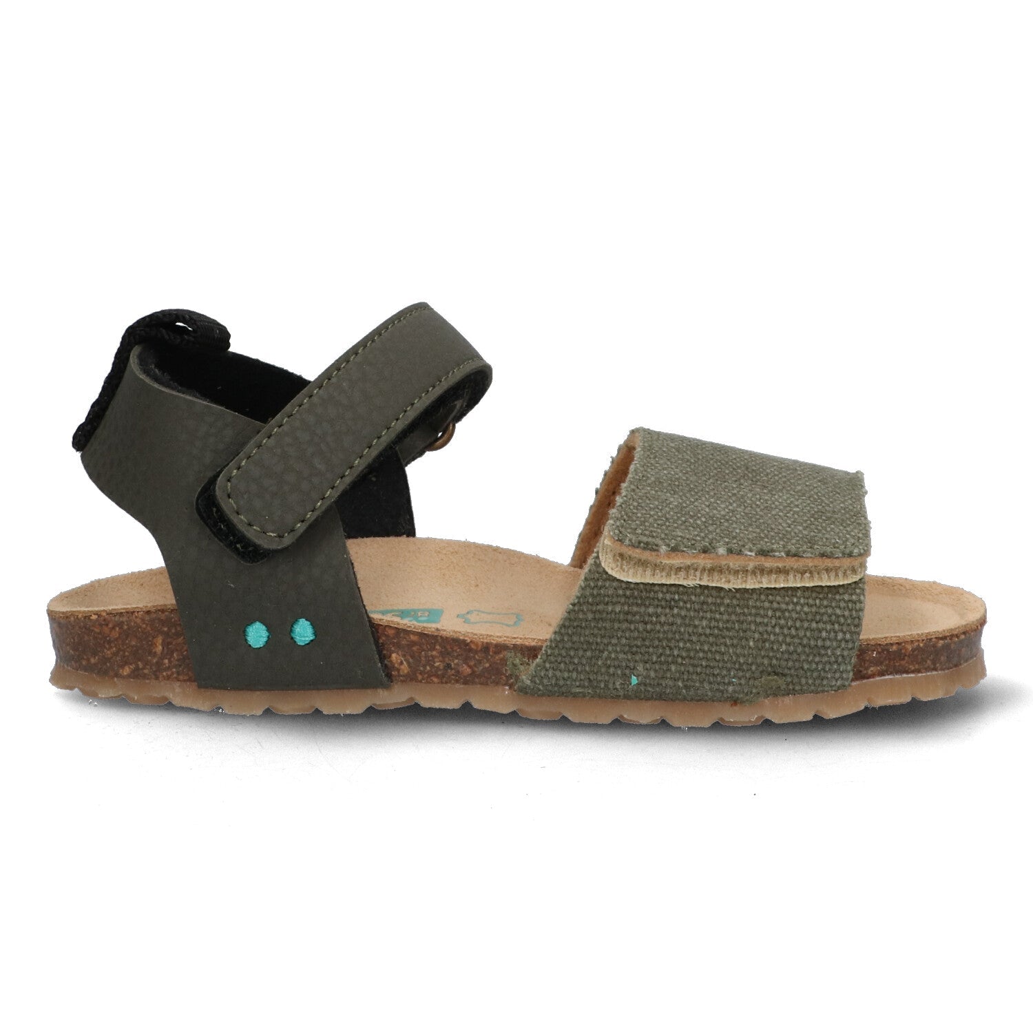 Bodijn Beach Platte Sandalen Jongens Groen