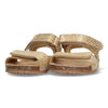 Bimi Beach 225408-932 Platte Sandalen Meisjes Goud