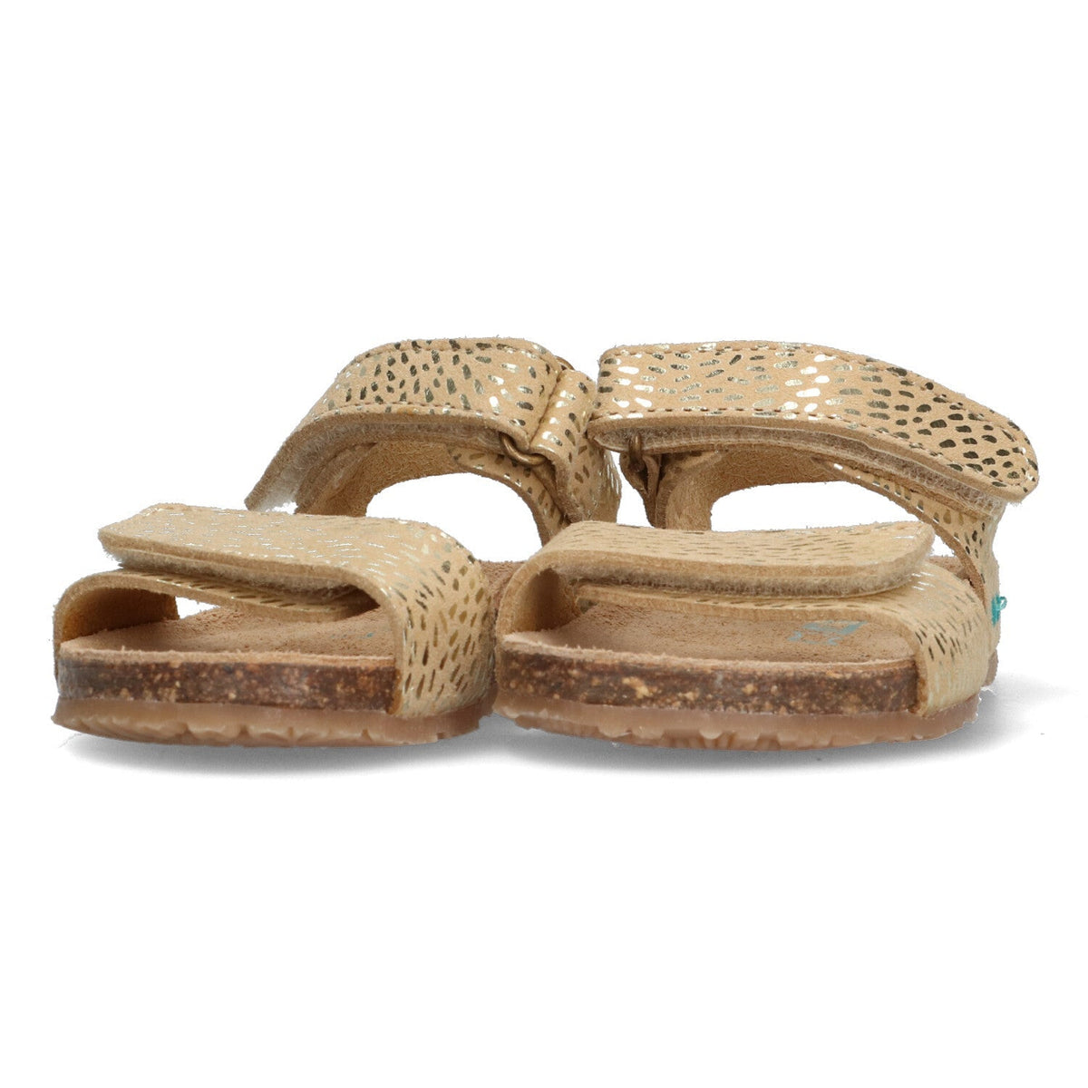 Bimi Beach Platte Sandalen Meisjes Goud