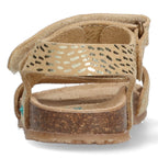 Bimi Beach Platte Sandalen Meisjes Goud
