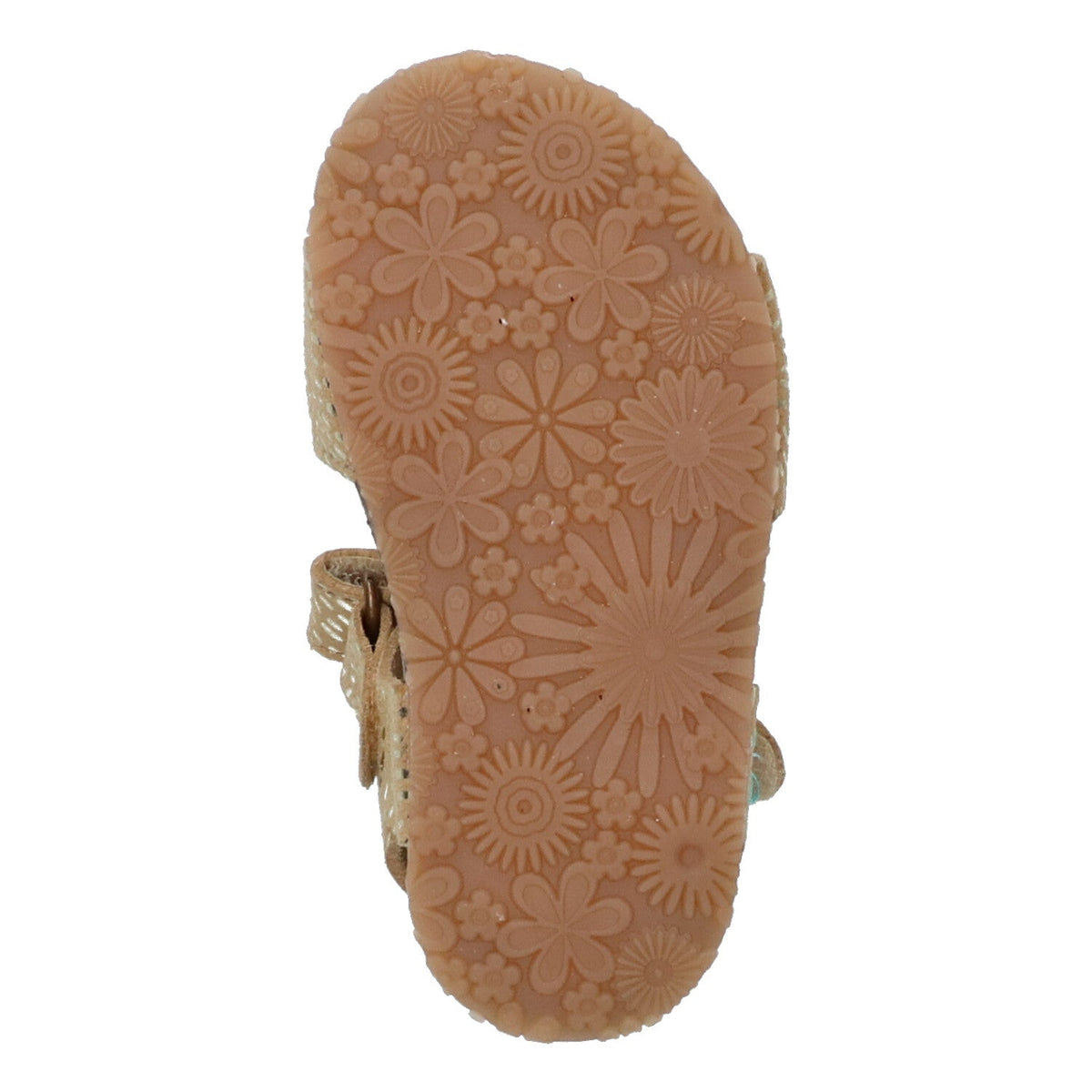 Bimi Beach Platte Sandalen Meisjes Goud