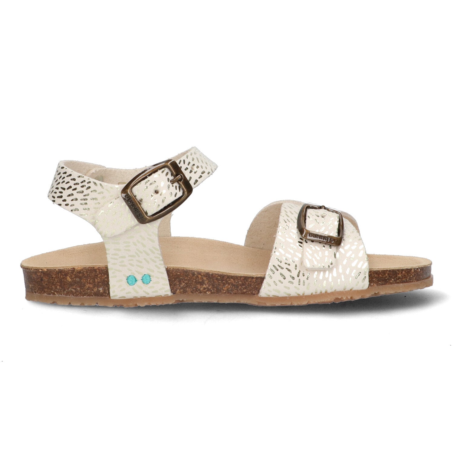 Babette Beach Platte Sandalen Meisjes Beige