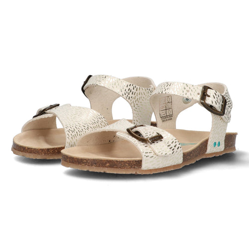 Babette Beach Platte Sandalen Meisjes Beige