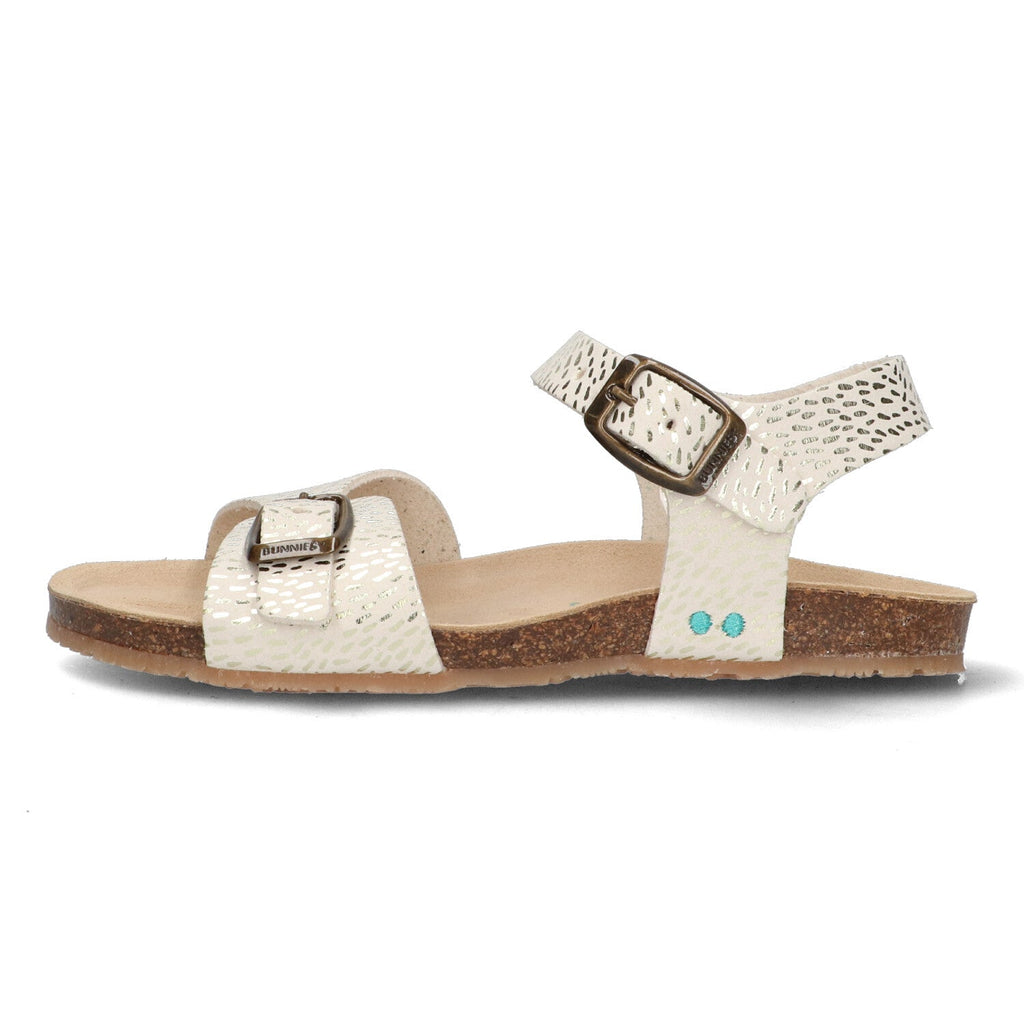 Babette Beach Platte Sandalen Meisjes Beige