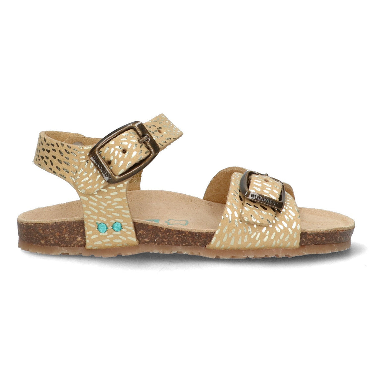 Babette Beach Platte Sandalen Meisjes Goud