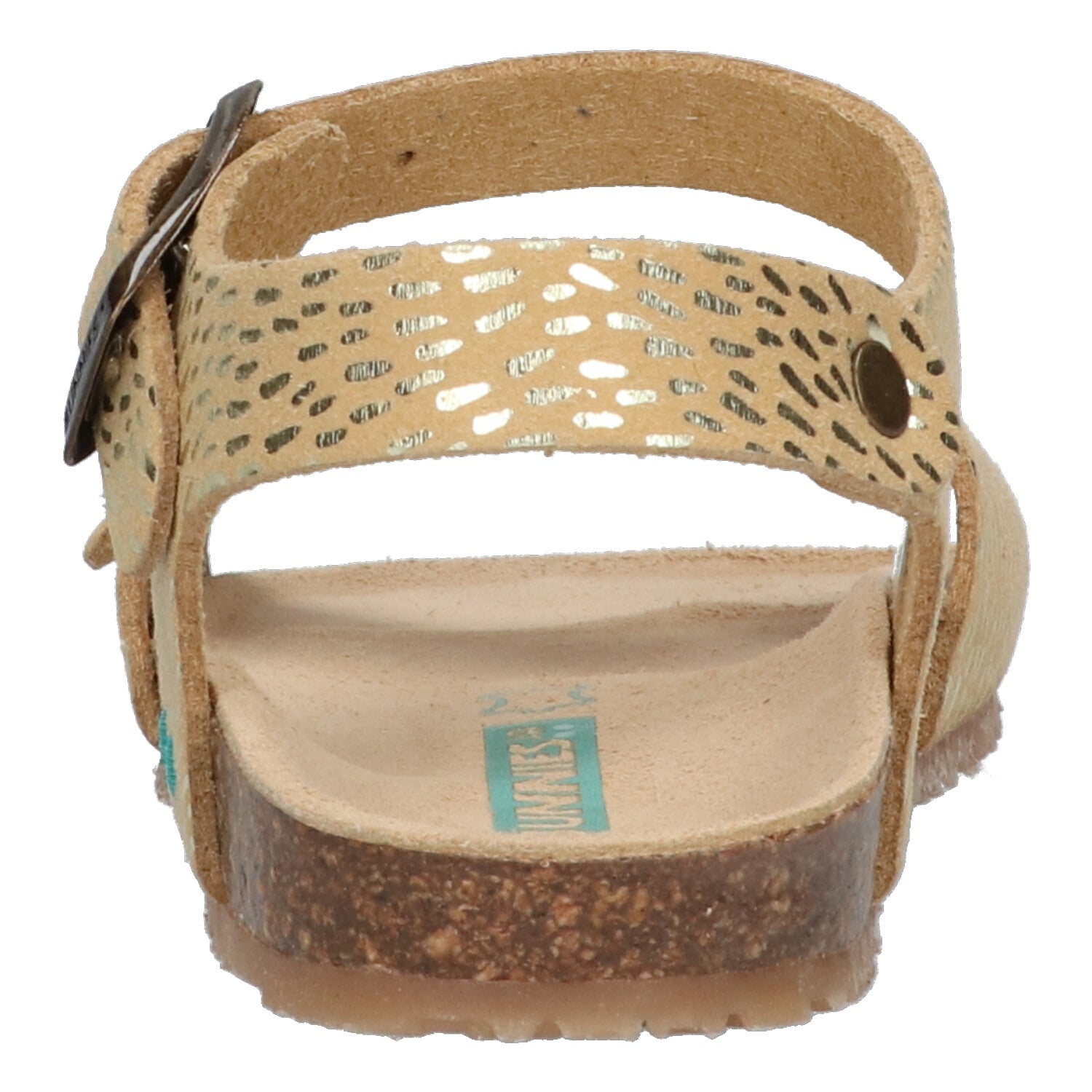 Babette Beach Platte Sandalen Meisjes Goud