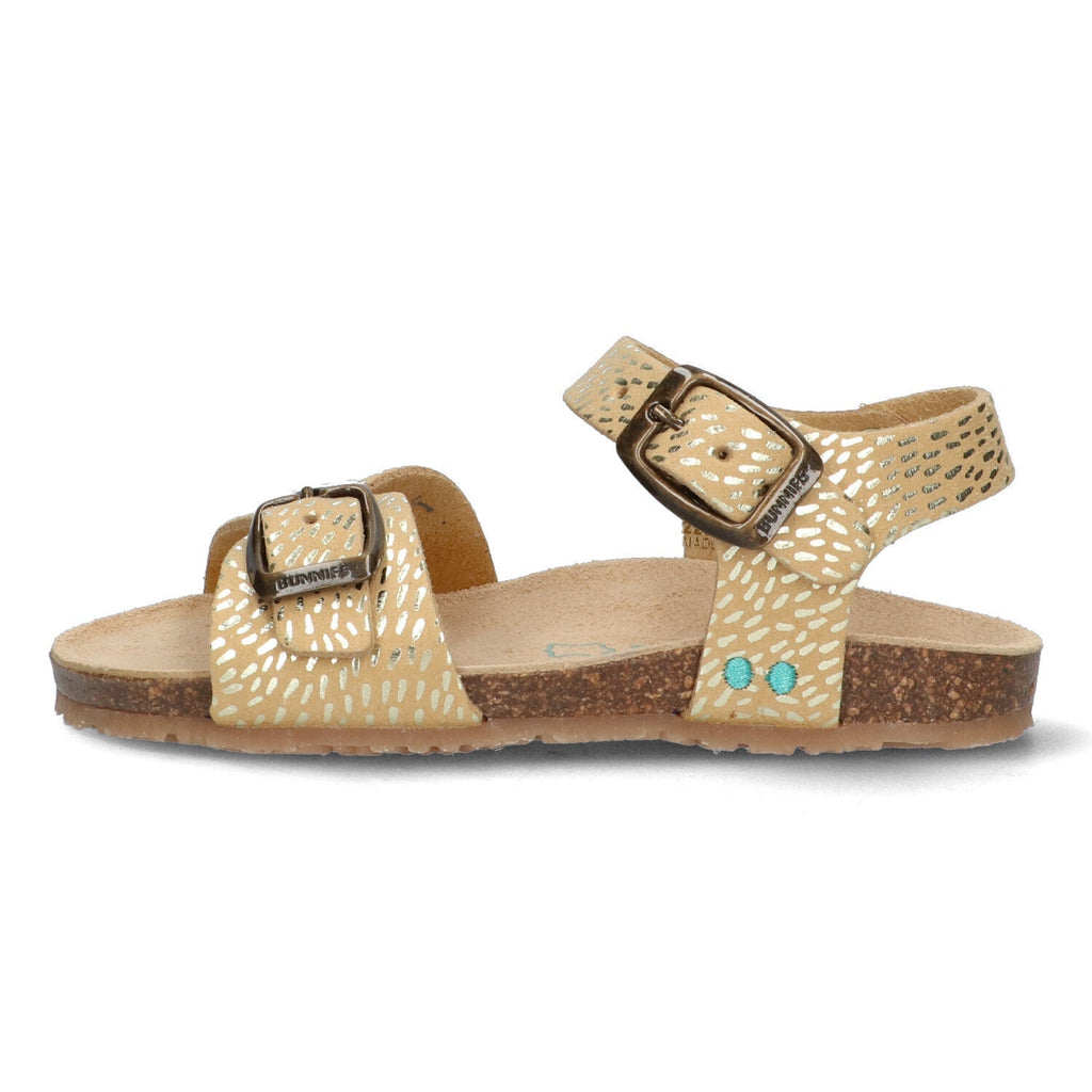 Babette Beach Platte Sandalen Meisjes Goud