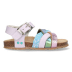 Becky Beach Platte Sandalen Meisjes Paars