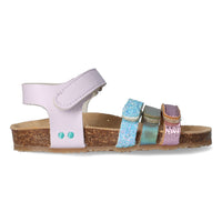 Babs Beach Platte Sandalen Meisjes Paars