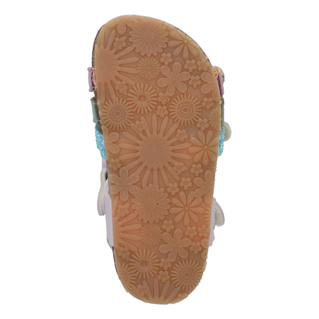 Babs Beach Platte Sandalen Meisjes Paars