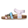 Babs Beach Platte Sandalen Meisjes Paars