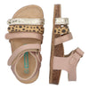 Babs Beach 225415-774 Platte Sandalen Meisjes Roze