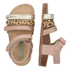 Babs Beach Platte Sandalen Meisjes Roze
