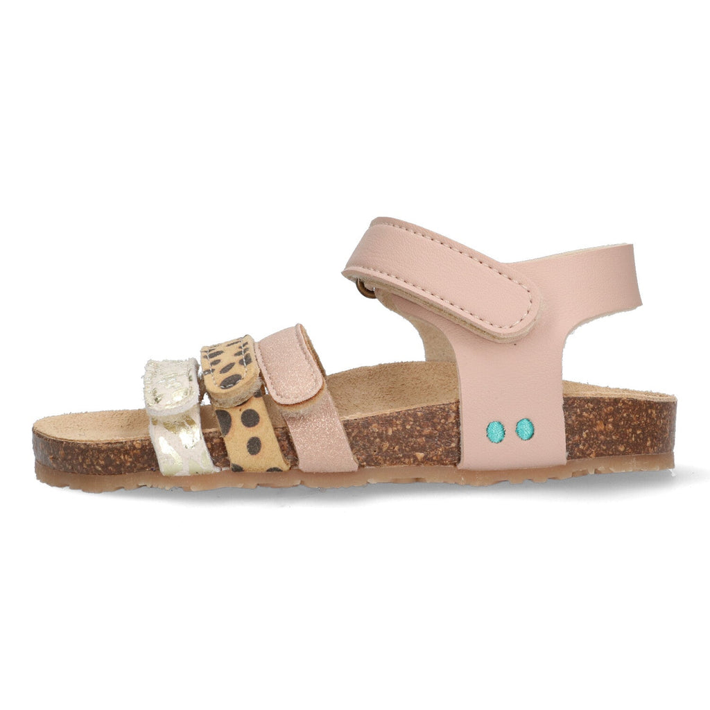 Babs Beach Platte Sandalen Meisjes Roze