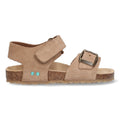 Ben Beach Platte Sandalen Jongens Taupe