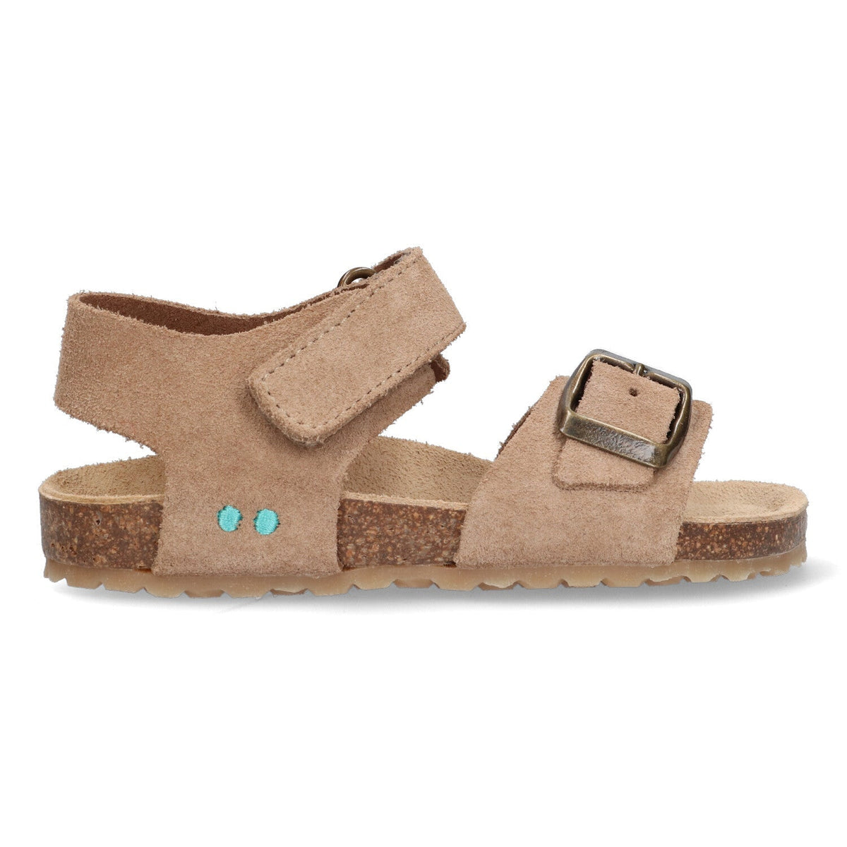 Ben Beach Platte Sandalen Jongens Taupe