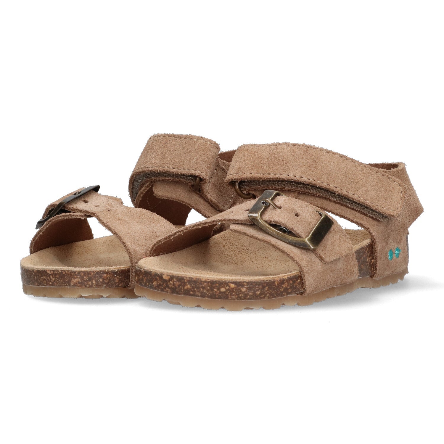 Ben Beach Platte Sandalen Jongens Taupe