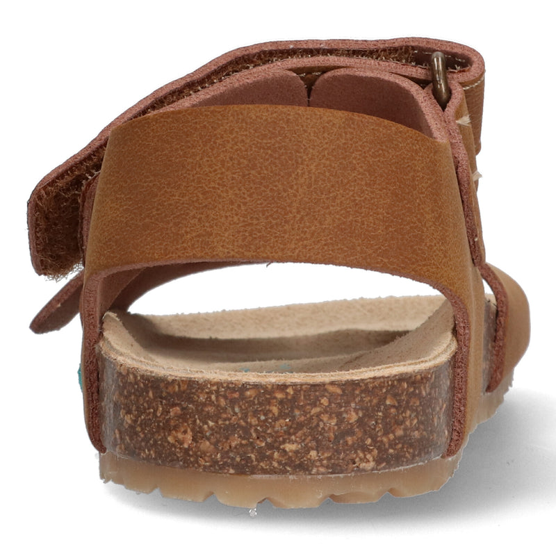 Ben Beach 225416-713 Platte Sandalen Jongens Cognac