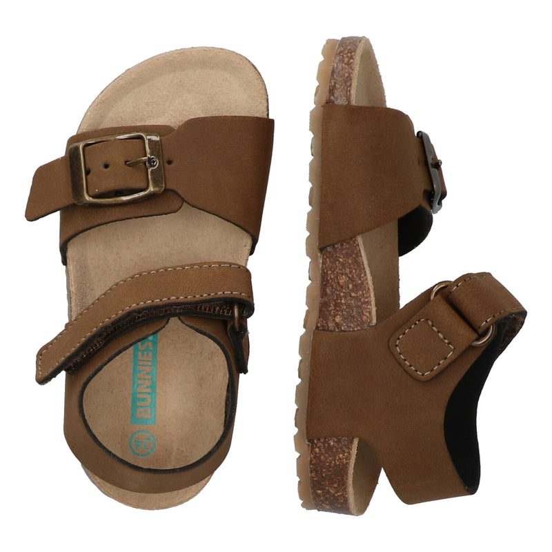 BunniesJR Platte Sandalen Jongens Groen