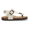 Benthe Beach 225417-906 Platte Sandalen Meisjes Beige