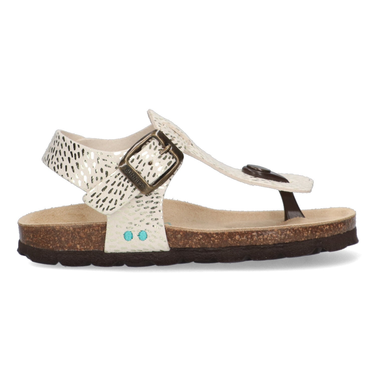 Benthe Beach Platte Sandalen Meisjes Beige