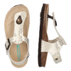 Benthe Beach 225417-906 Platte Sandalen Meisjes Beige
