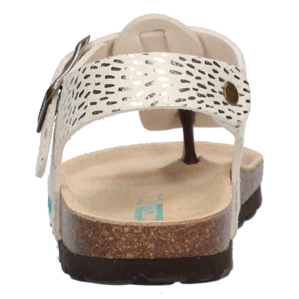 Benthe Beach Platte Sandalen Meisjes Beige