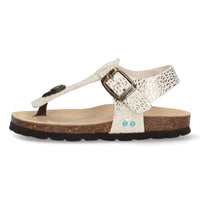 Benthe Beach 225417-906 Platte Sandalen Meisjes Beige