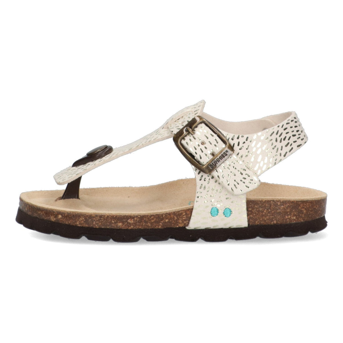 Benthe Beach Platte Sandalen Meisjes Beige